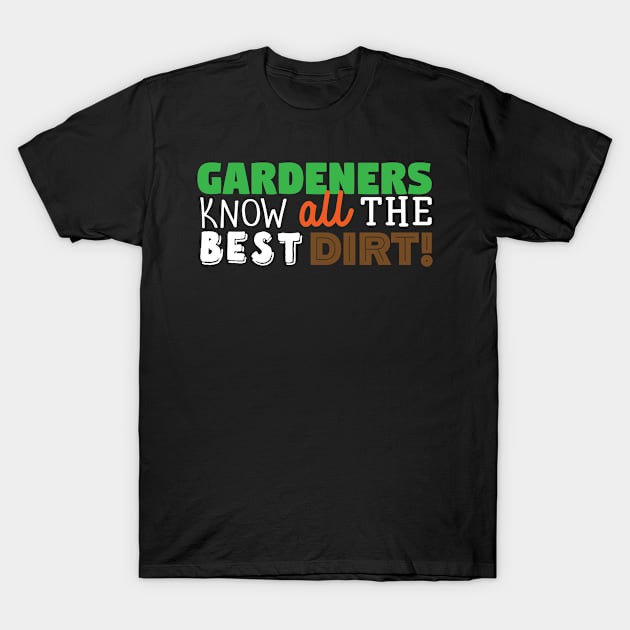 gardening T-Shirt by CurlyDesigns